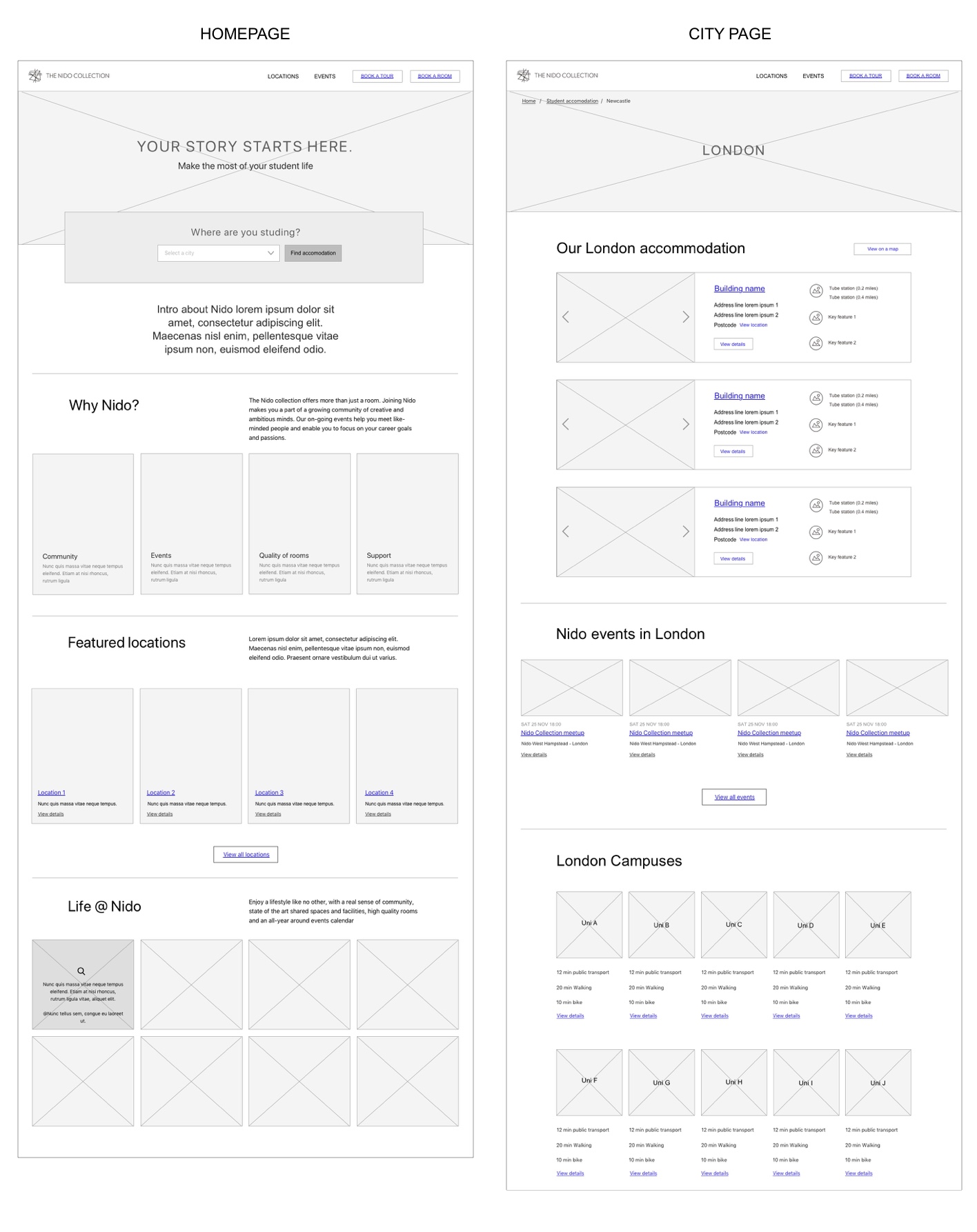 WIREFRAMES