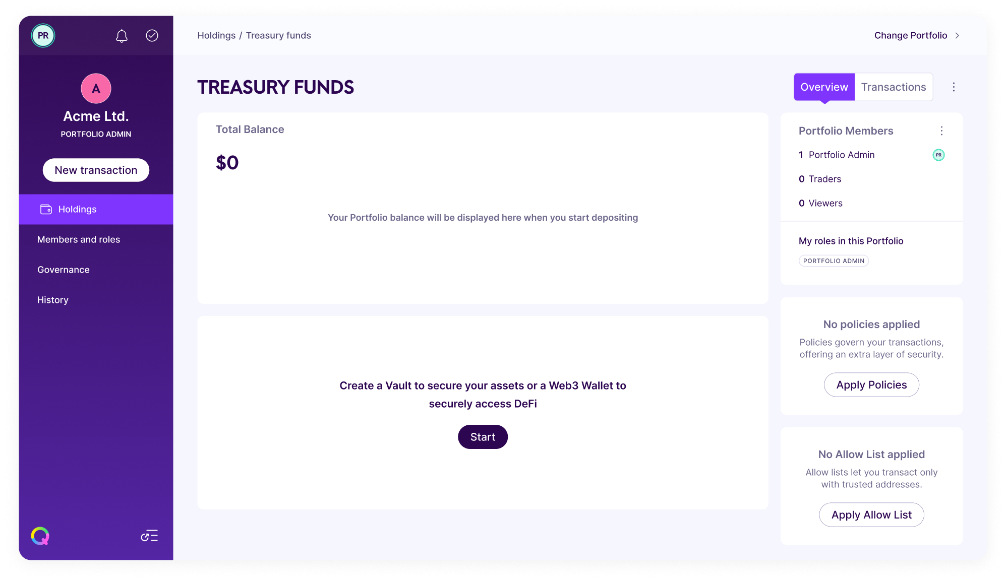 Portfolio Page empty2
